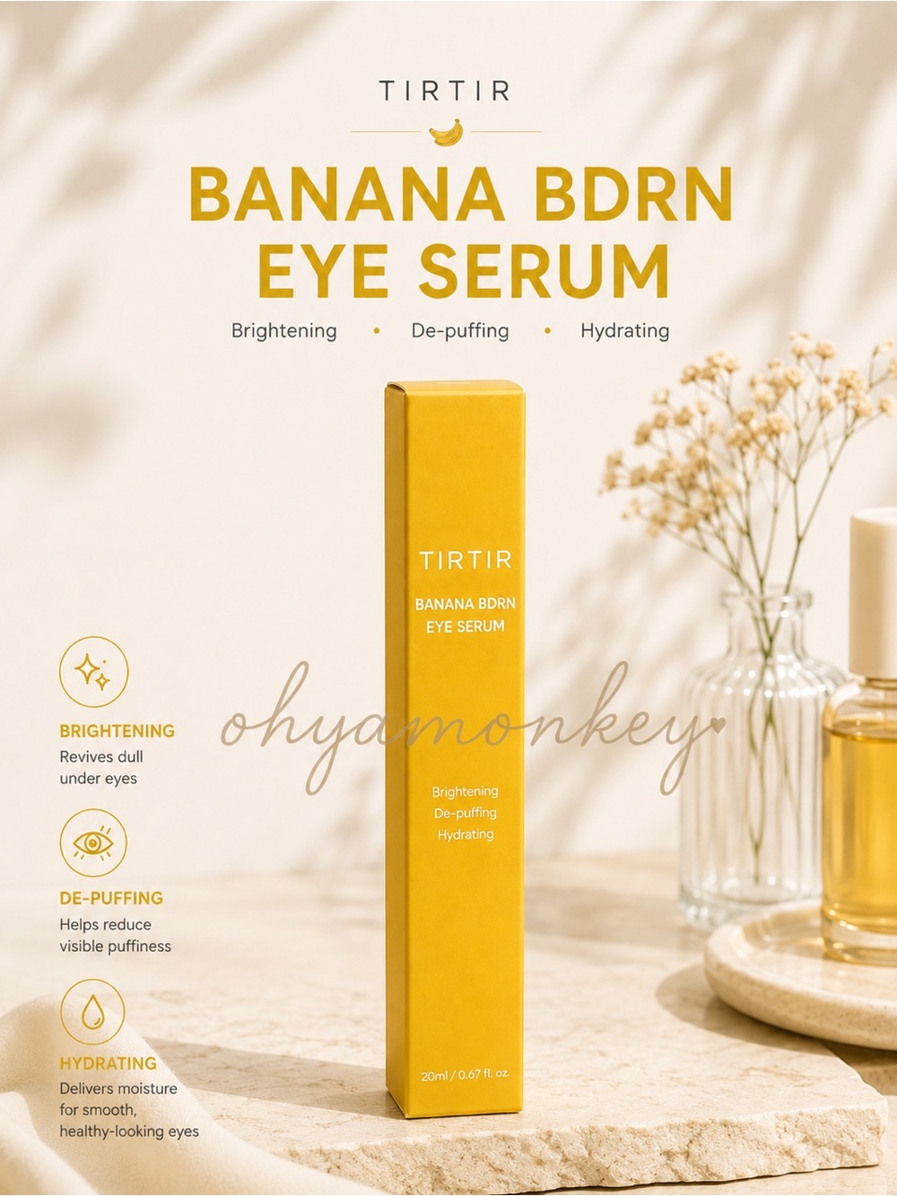 TIRTIR Banana BDRN Eye Cream